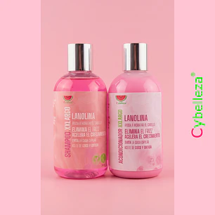 Shampo y acond XXlargo Cybelleza 