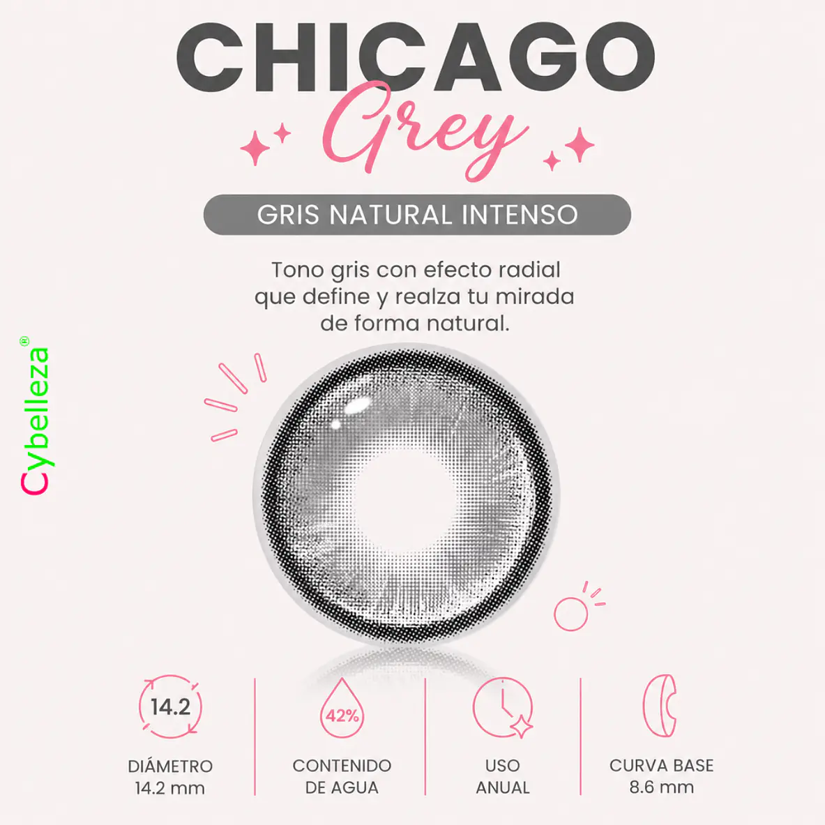 Chicago Grey Cybelleza 2