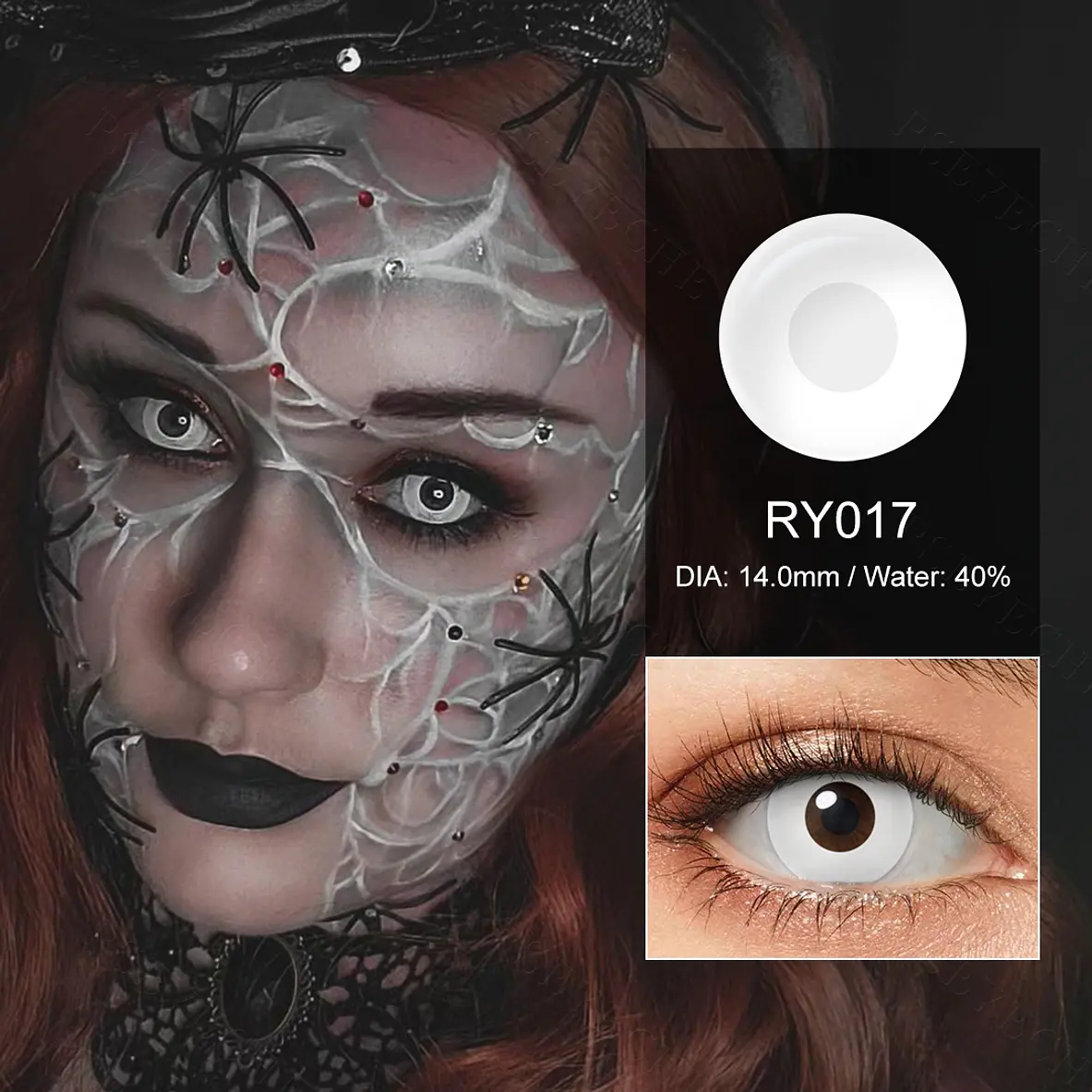 Blanco con iris Fantasía PSYECHE  2