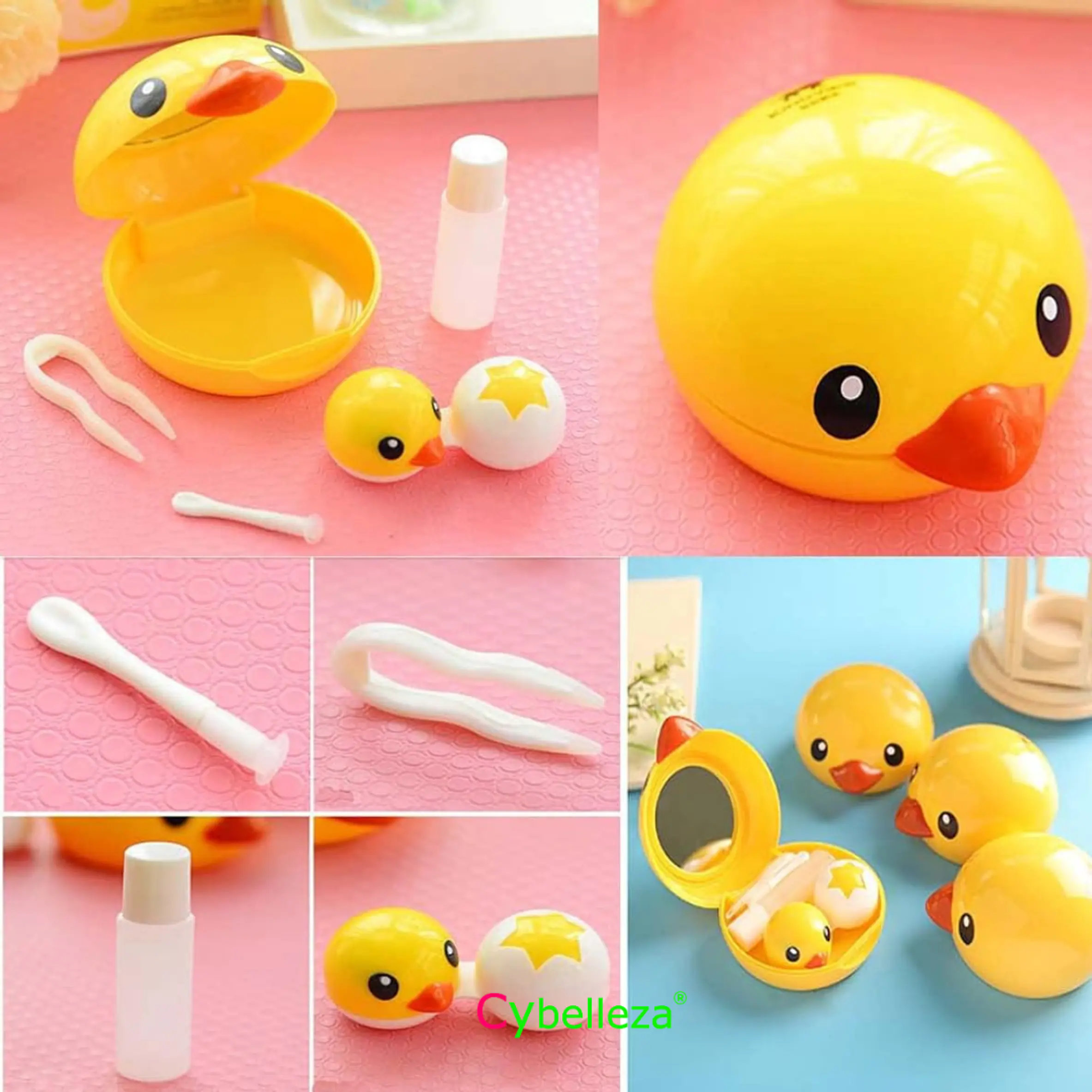 Estuche lentes de contacto pato 1