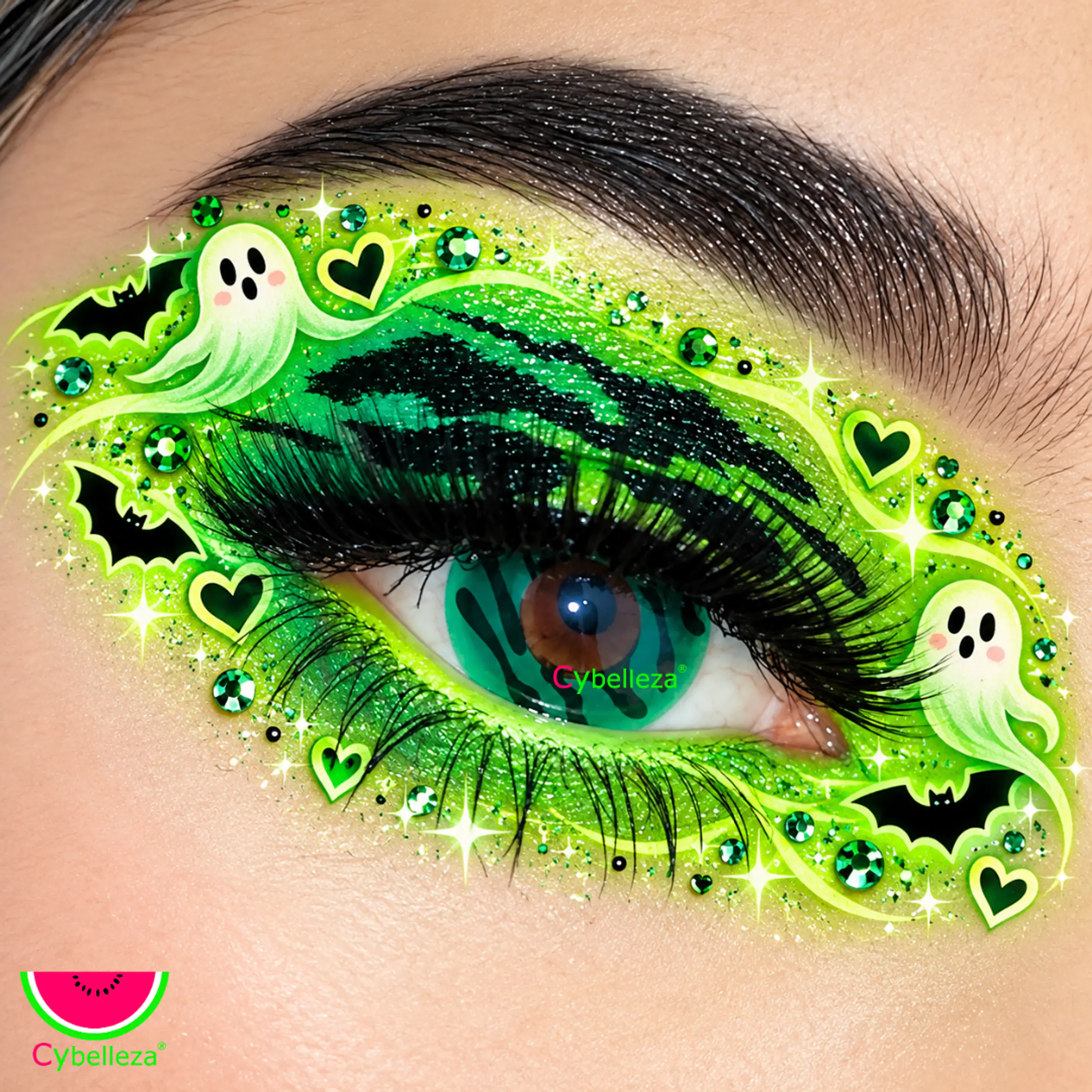 Camuflaje verde fantasia Cybelleza 1