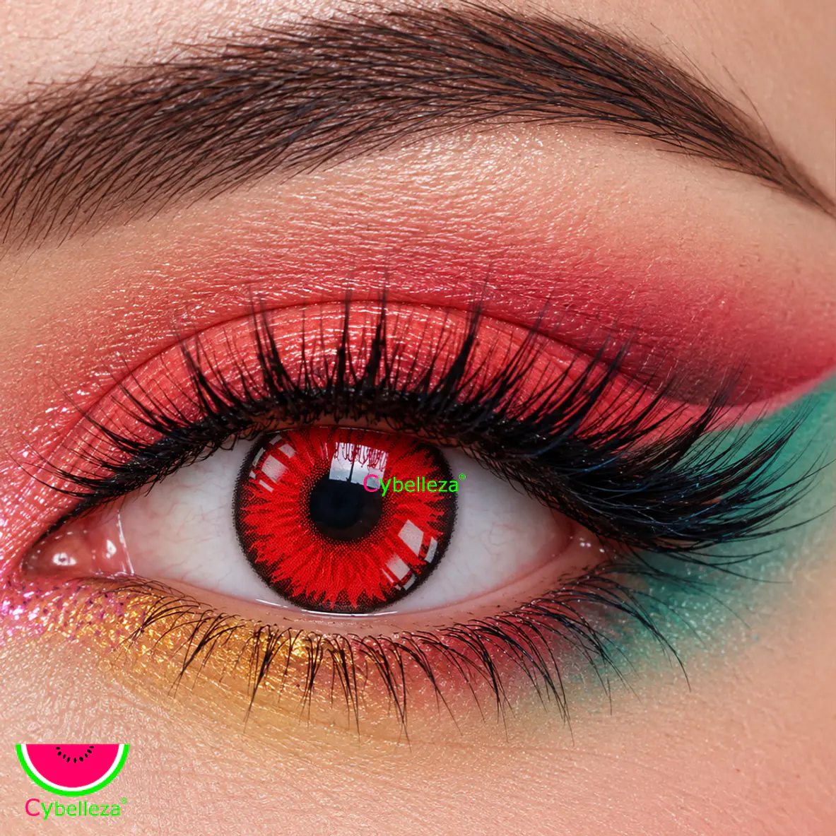 Rojo con negro Cybelleza 1
