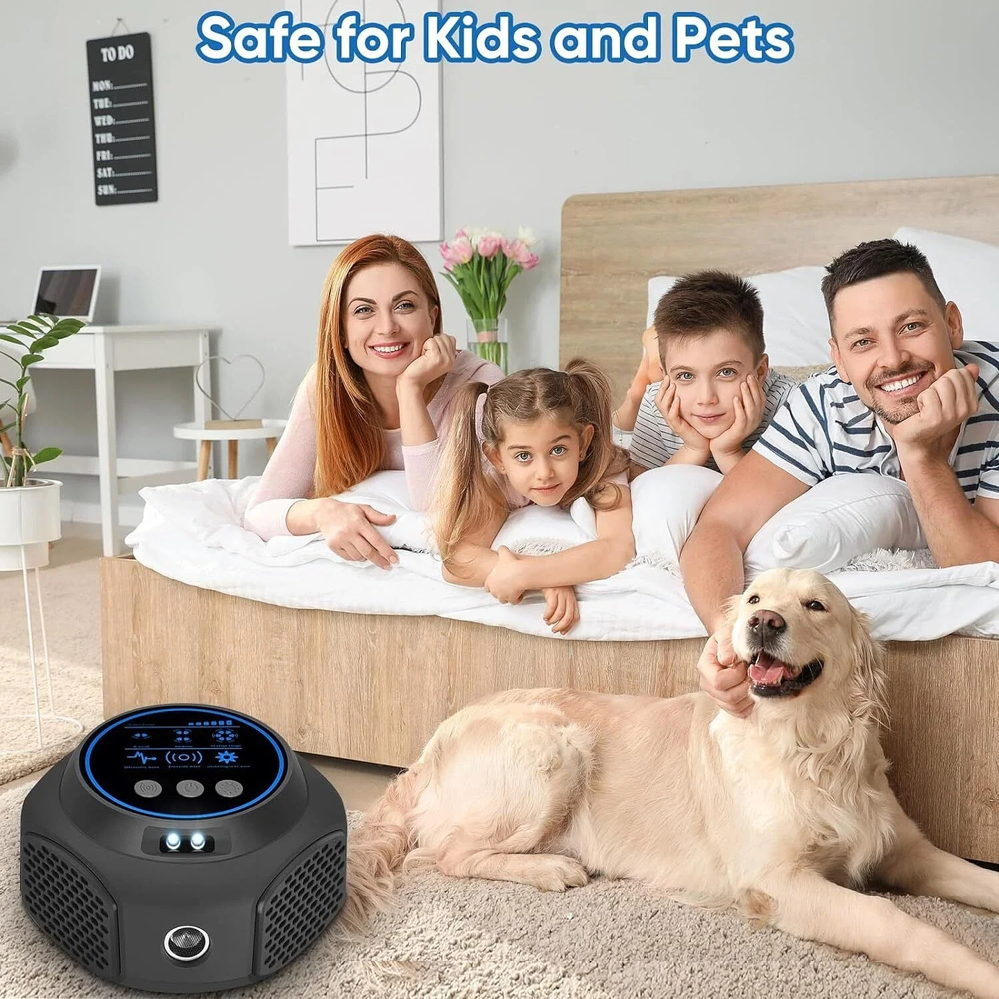 Repelente Ultrasonido Ratones Insectos Arañas 360 5