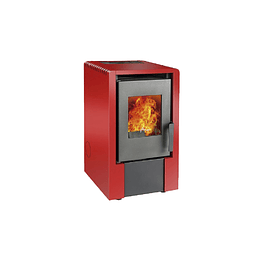 Calefactor pellet Italy 6100 rojo 