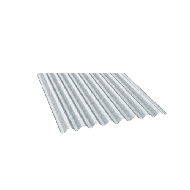 Plancha de Zinc (Fierro techo acanalado 0.35 x 3.66)