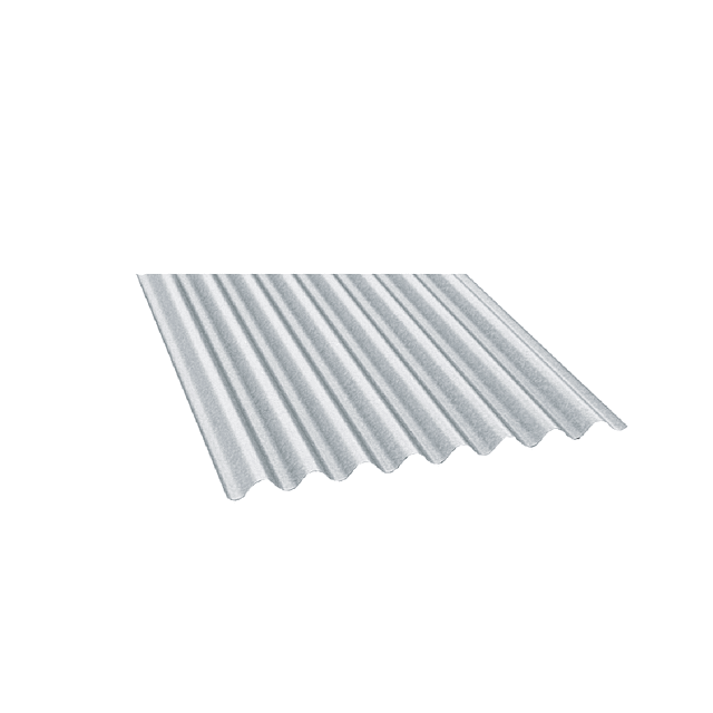 Plancha de Zinc (Fierro techo acanalado 0.35 x 2.00)