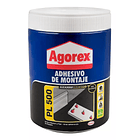 Adhesivo de montaje 3,8 kg PL 500 blanco Agorex