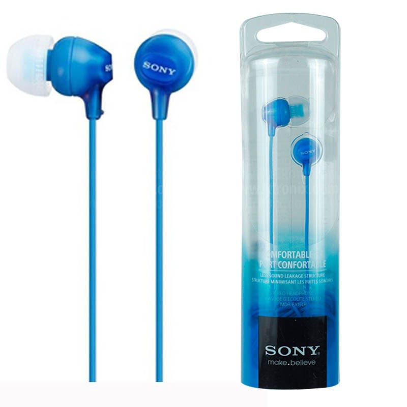 AUDIFONO IN EAR MDREX15/LI AZUL SONY