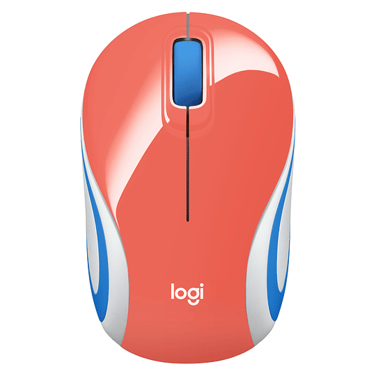 WIRELESS MINI MOUSE M187 LOGITECH CORAL