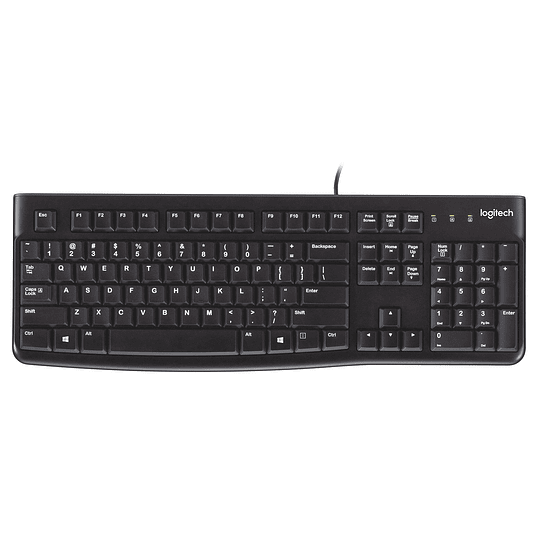 Teclado Alambrico K120 NEG 920-004422 LOGITECH