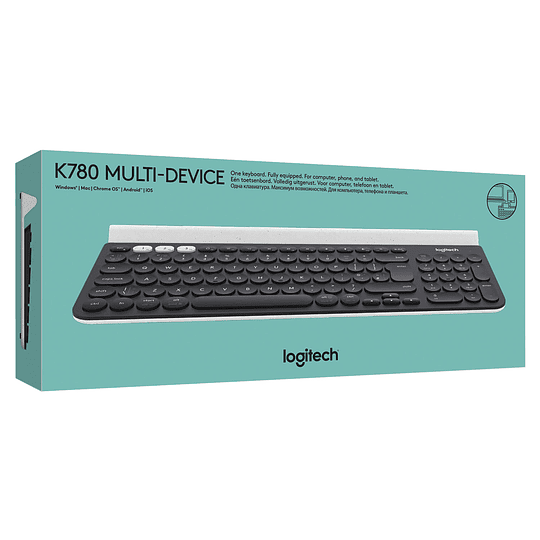 TECLADO K780 MULTI-DEVICE WIRELESS KEYBOARD