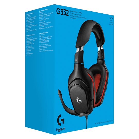 Audífonos gamer Logitech G Series G332