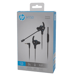 Audífono Stereo HP H150, In-Ear, Black	