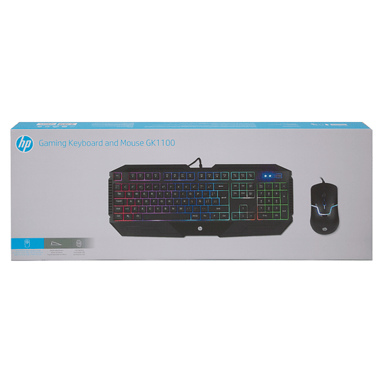 COMBO TECLADO MOUSE GAMER GK1100