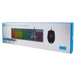COMBO TECLADO MOUSE ALAMBRICO GAMER MEMBRANA KM300F			