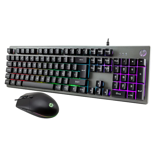 COMBO TECLADO MOUSE ALAMBRICO GAMER MEMBRANA KM300F			