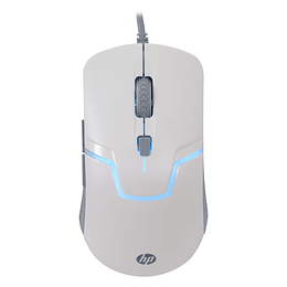 MOUSE ALAMBR ICO GAMER BLANCO M1OO			