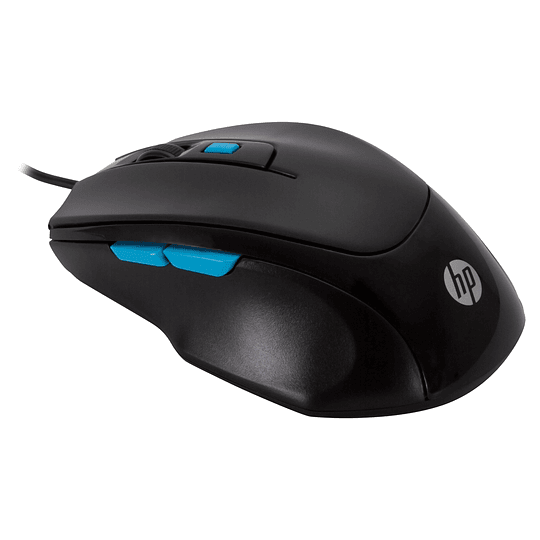 MOUSE ALAMBRICO HP NEGRO M150			