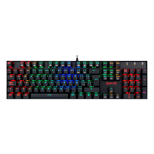 TECLADO GAMER MECANICO MITRA BLACK K551RGB-SP