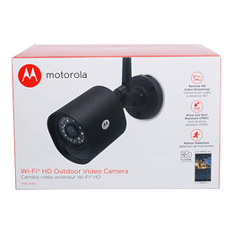 CAMARA WIFI EXTERIOR HD FIJA FOCUS MOTOROLA