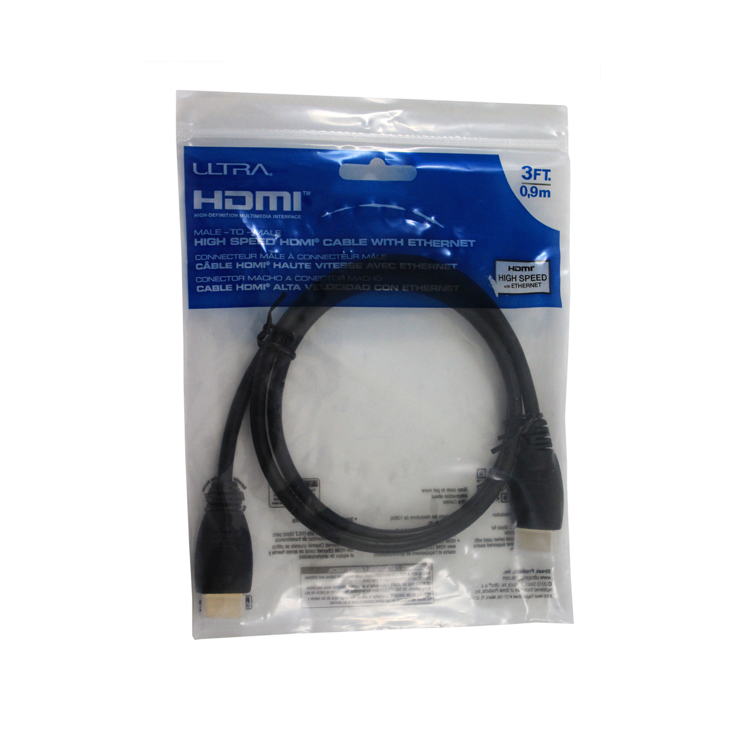 CABLE HDMI 1.8 MTS VERSION 1.4 ULTRA