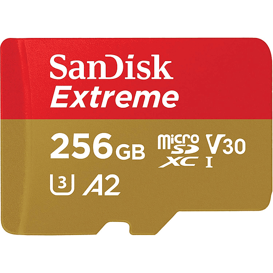 MICRO SD C/ADP CLAS10  256GB EXTREME SDSQXA1-256G-GN6MA