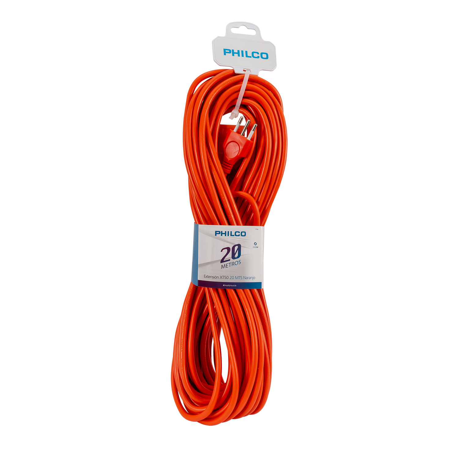 EXTENSION XT50 20MT NARANJO PHILCO