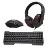 Kit Gamer Ultra Mouse + Teclado+ Audífono X3 Rgb 3en1