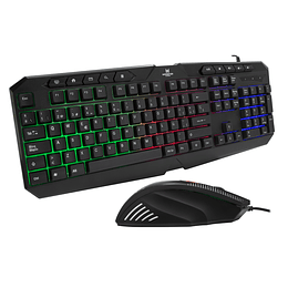  Kit Gamer Monster Crew Initiation Teclado + Mouse