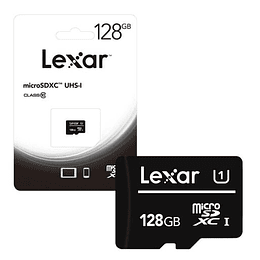 Tarjeta de Memoria Lexar MicroSD Clase 10 128 GB 80 MB/s