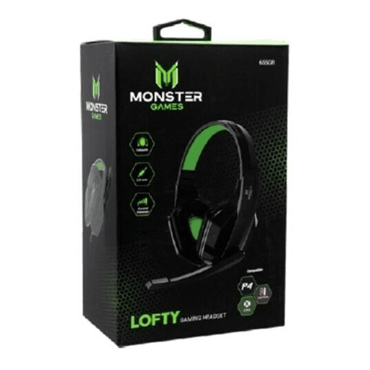 AUDIFONO HEADSET GAMER LOFTY MONSTER GAMES