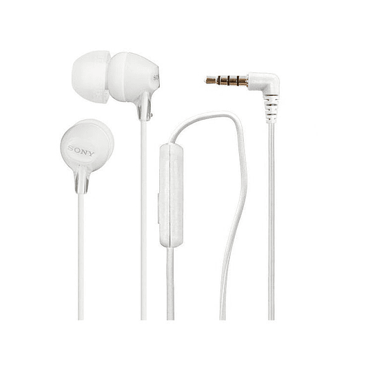 AUDIFONO SONY IN EAR MDR-EX15AP BLANCO