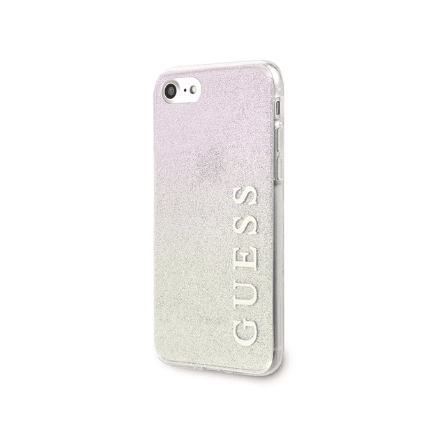 Carcasa Guess compatible con iPhone 7/8, DORADA-ROSADA 