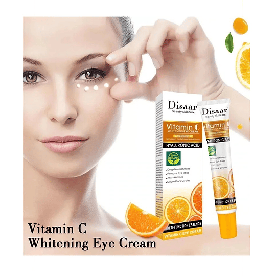 Crema Contorno Ojos Vitamina C Y Ácido Hialurónico Disaar