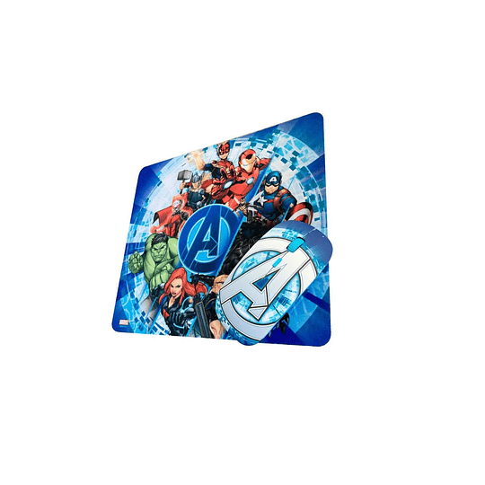 KIT MOUSE INALÁMBRICO + MOUSE PAD AVENGERS 1