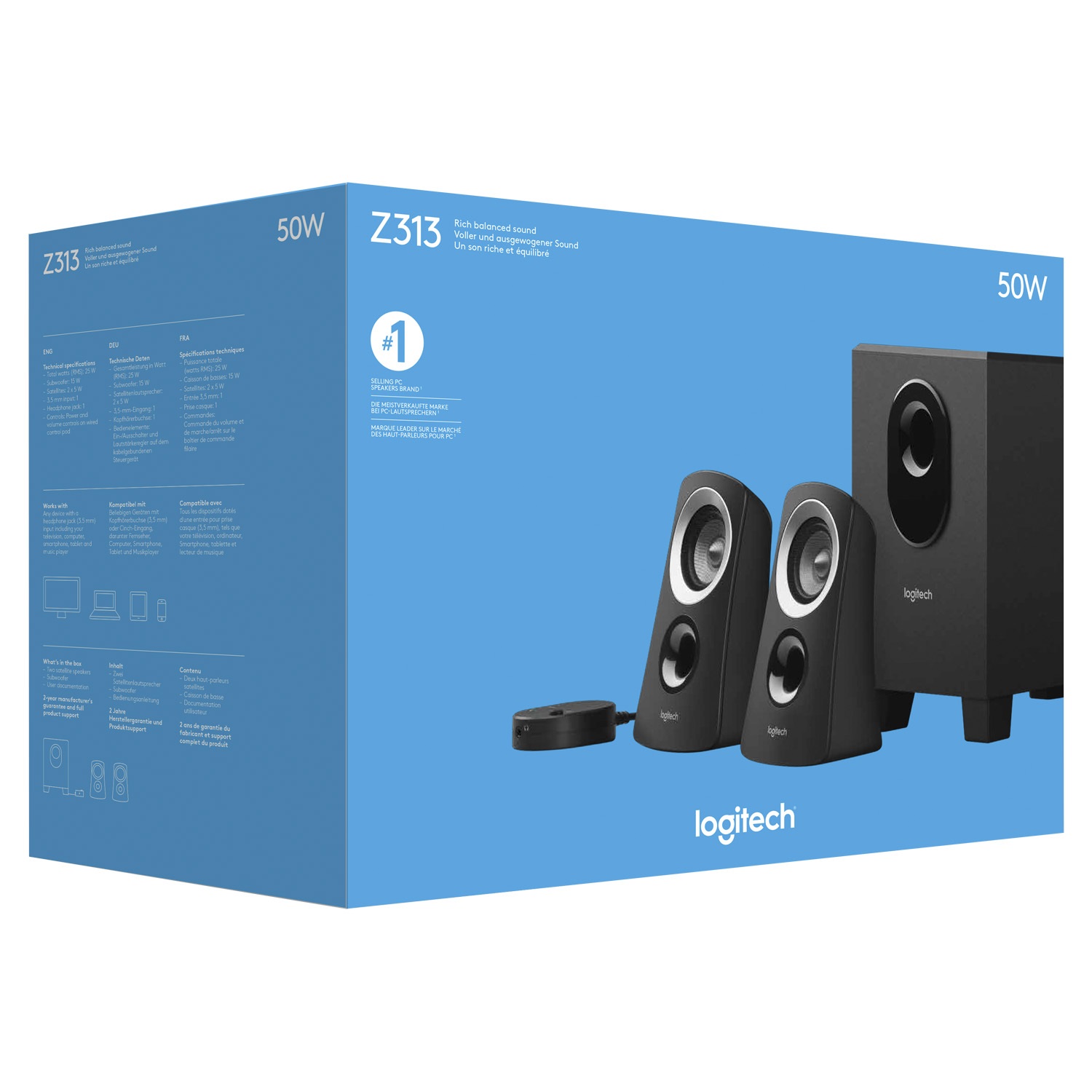 Parlante para PC Logitech Z313