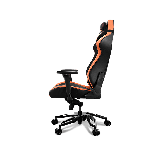 SILLA PROFESIONAL COUGAR  ARMOR TITAN PRO BLAK ORANGE 160 KG