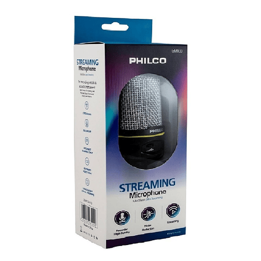 Micrófono Condensador Semi Profesional Philco- Ofertaexpress