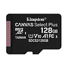 Tarjeta Kingston de Memoria Micro SD 128GB
