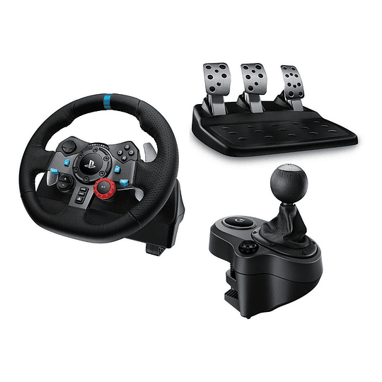 Volante Logitech G29 Pedalera + Palanca De 6 Cambios