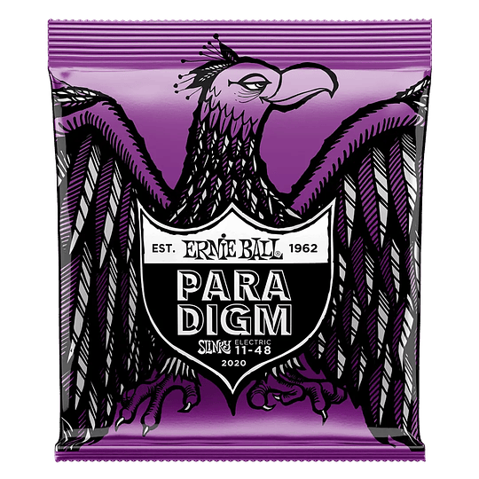 Cuerda Para Guitarra Eléctrica Ernie Ball Paradigm P02020, 11-48