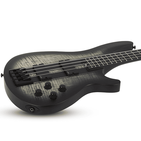 Bajo Eléctrico Schecter de 4 cuerdas C-4 GT, Satin Charcoal Burst