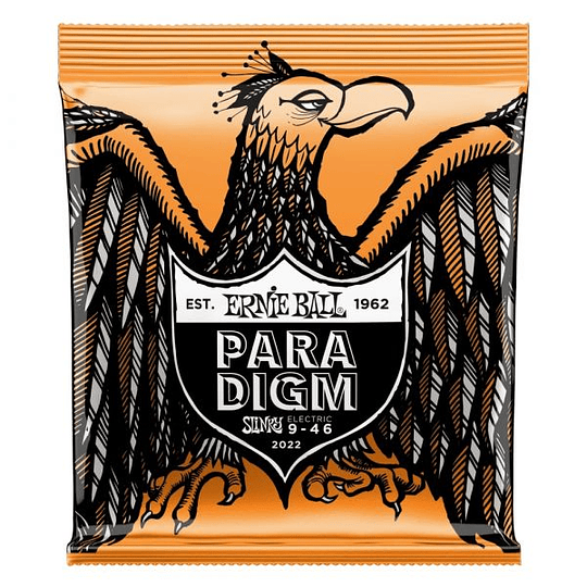 Cuerdas Guitarra Eléctrica Ernie Ball Hybrid Slinky Paradigm, 9-46