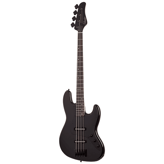 Bajo Eléctrico Schecter J-4, Negro Brillante