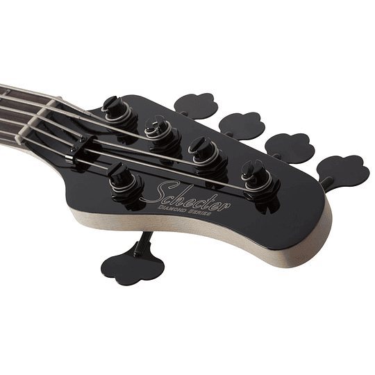 Bajo Eléctrico Schecter de 5 cuerdas J-5, Negro Brillante