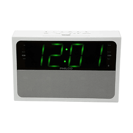 RADIO RELOJ BT 101BT PANTALLA 1.8 PHILCO