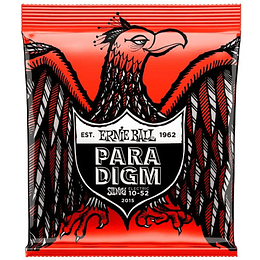 Cuerdas Para Guitarra Eléctrica Ernie Ball Paradigm Skinny Top Heavy Bottom 10-52