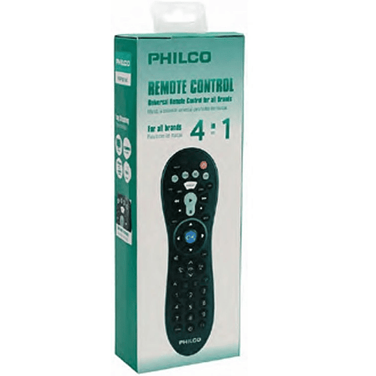 CONTROL REMOTO UNIVERSAL 4 FUNCIONES SRP3014 PHILIPS