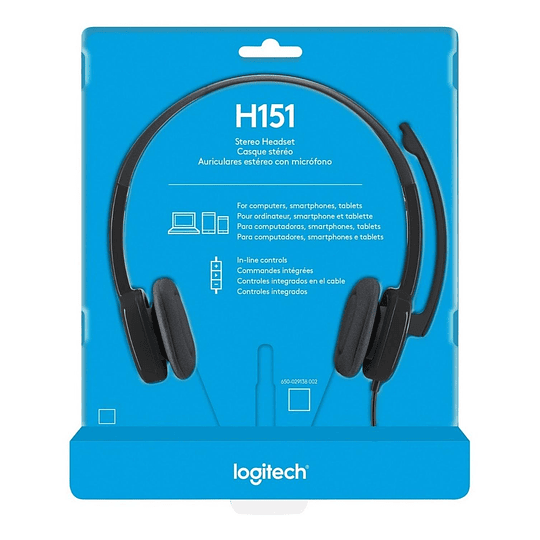 Audífonos H151 Negro LOGITECH