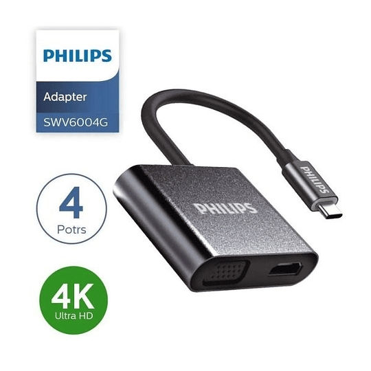 SWA3093 ADAPTADOR HDMI A VGA PHILIPS